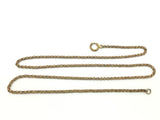 Georgian Antique Faceted Pinchbeck Chain - Ishy Antiques