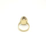 Early 18th Century Emerald, Ruby, Pearl and Diamond Solid Gold Ring - Ishy Antiques