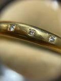 1/3 Gold And Diamond Curb Bracelet