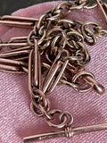 9ct Rose Gold Albert Chain