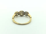 Three Pearl Ring in 15ct Gold - Ishy Antiques