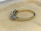 Vintage Old Cut diamond 5 Stone Ring