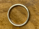 14ct Gold Floral Engraved Band