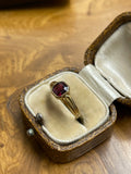 Reserved 15ct Gold Garnet Ring