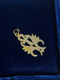 18ct Gold Lotus Ankh Pendant