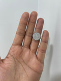 Diamond Pave Signet Ring
