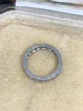 Platinum Art Deco Diamond Eternity Ring