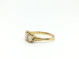 Victorian Opal and Diamond Ring - Ishy Antiques