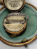 Danish Silver Engraved Band HJ