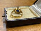 18ct Gold Sapphire Buttercup Ring
