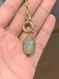 15ct Egyptian Scarab Charm