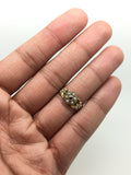Victorian 15ct Gold Ruby and Split Pearl Ring - Ishy Antiques