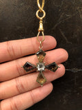 Georgian Paste Cross in Gold