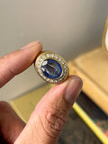 18ct Gold Sapphire and Diamond Ring