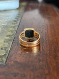 2/2 Late Victorian 18ct Castle Bloodstone Inatglio Ring