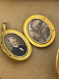 A pair of Victorian 15ct Gold Mourning Lockets