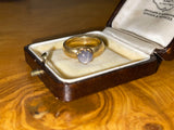 18ct Gold Star Sapphire Ring