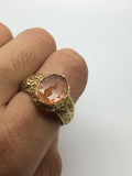 Reserved. Antique French 'La Brulant' Flaming Heart Ring - Ishy Antiques