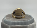 15ct Gold Georgian Garnet and Pearl Ring