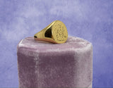 Reserved 1930 18ct Gold Heavy Signet Ring