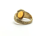 Reserved. Antique French 'La Brulant' Flaming Heart Ring - Ishy Antiques