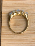 Reserved! Victorian Opal Five Stone 1886