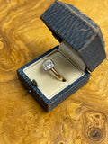 Reserved 1.50ct Old cut Cushion Diamond Ring