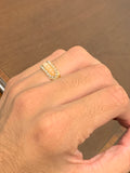 18ct Gold Victorian Coral and Pearl Ring