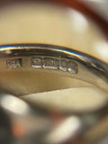 18ct White Gold Intaglio Ring