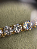 Vintage Diamond Tennis Bracelet by VCA with Papers