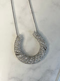 Reserved Edwardian Platinum Diamond Necklace