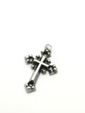 Georgian Garnet & Paste Cross Pendant - Ishy Antiques