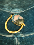 Reserved Victorian 18ct Gold Scarab Swivel Ring