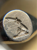 18ct White Gold Intaglio Ring