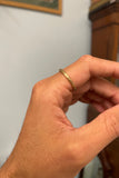 14ct Gold Floral Engraved Band