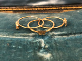 Georgian Fede Gimmel Ring