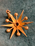 15ct Gold Victorian Turquoise and Diamond Pearl Star pendant and 18ct Pearl and Star