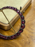 Victorian Tourmaline Crescent Brooch