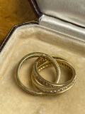 Reserved 18ct Yellow Gold, Cartier Trinity / Trilogy Ring
