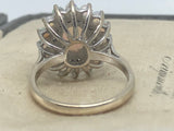 18ct Gold Opal and Diamond Ring