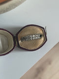 Georgian Double Row Diamond Ring
