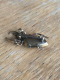 Victorian Stag Beetle brooch
