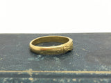 Antique Gold Decorated Ring - Ishy Antiques