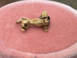 Vintage 9ct Dachshund Charm