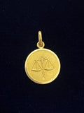 18ct Gold Libra Charm