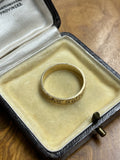 Vous et nul autre 14ct Gold Ring