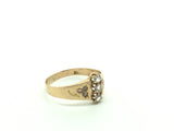 18ct Gold Dutch Rose Cut Diamond Ring Circa 1900 - Ishy Antiques