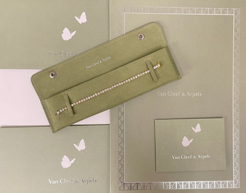 Vintage Diamond Tennis Bracelet by VCA with Papers