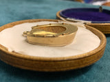 15ct Gold Victorian Horseshoe Locket Pendant
