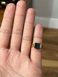 2/2 Late Victorian 18ct Castle Bloodstone Inatglio Ring